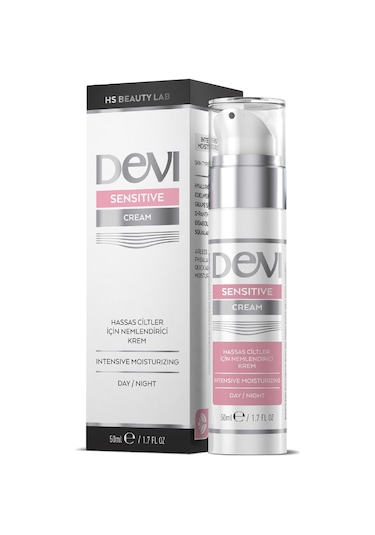 Devi Sensitive Hassas Ciltler İçin Nemlendirici Bakım Kremi 50 ML