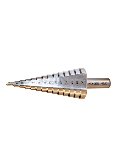 Gerlinger Düz Kanallı Hss Kademeli Matkap Uçları 4 20mm