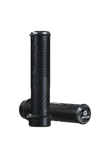 Jzcat Sürme Kaymaz Gidon Sapları Evrensel Kilitlenebilir Saplar Bisiklet Aksesuarları-siyah Siyah