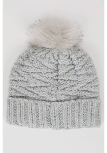 DeFacto Kadın Ponponlu Bere Y1089AZ24WNGR150