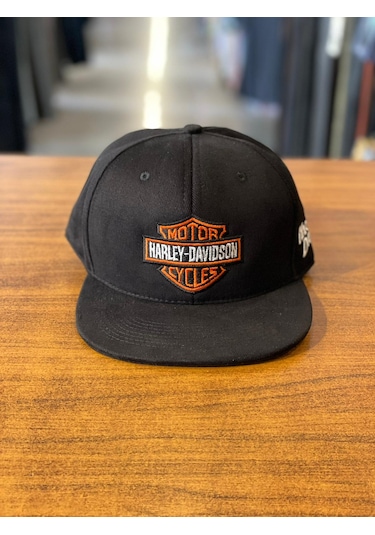 Motor Harley Davidson Hiphop Snapback Rapper Basket Cap Şapka