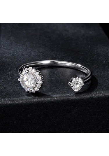 Fastbuy S925 Ayarlı Moissanite Renkli Bilezik Msr067-e, Çok Renkli Takı Çok Renkli