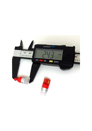 Femex T10 Ampul 1smd 3030 Chipset Mini Kırmızı Led Aktif Canbus