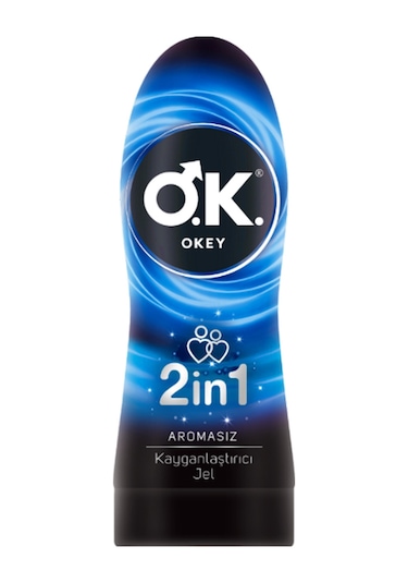Okey 2in1 Aromasız Kayganlaştırıcı Jel 2 x 200 ML
