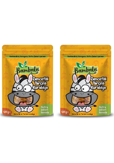 Zencefilli-tarçınlı Kurabiye 2x 125g