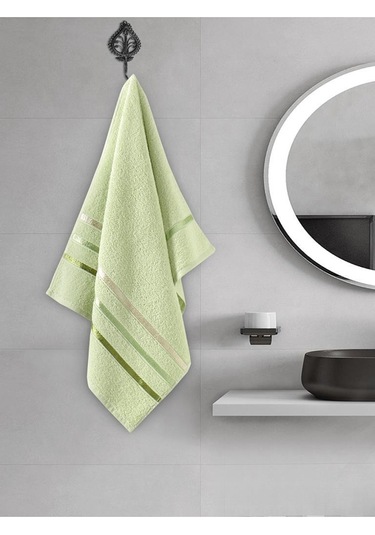 Banyo Havlu Seti 4 Lü Bale Açık Yeşil