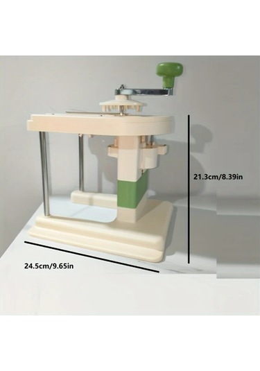 Motion003 1 Adet Manuel Lahana Kesici Lahana Marul Havuç İçin Abs Plastik Paslanmaz Çelik Bıçak Sebze Dilimleyici 1 Parça
