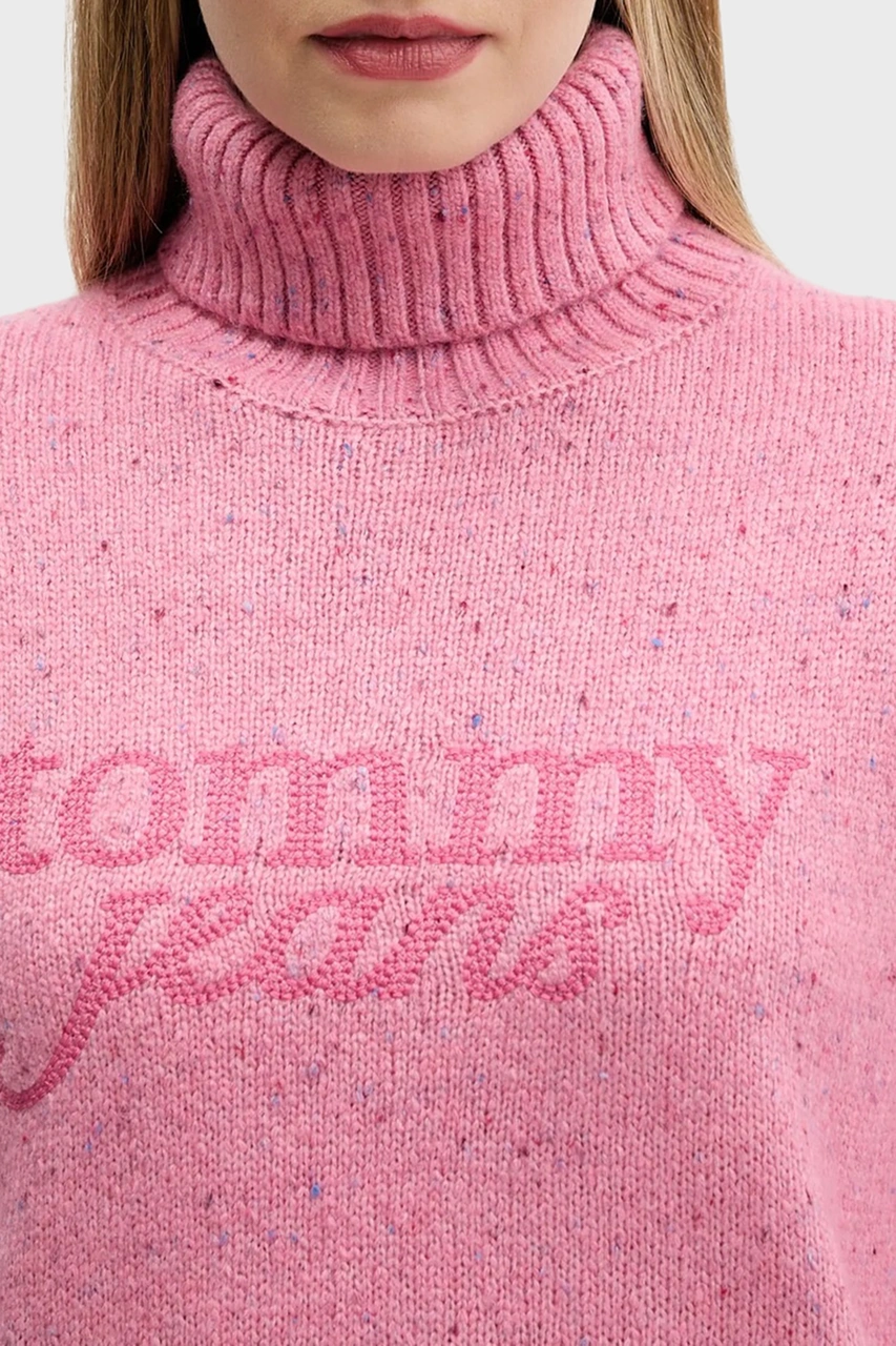 Tommy Jeans Bayan Kazak Dw0dw21687 Thc Pembe Pembe