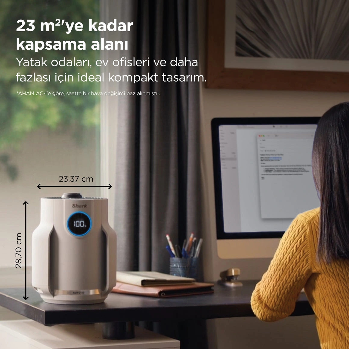 Shark Neverchange5 Compact Pro Hava Temizleyici