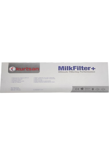 Kurtsan Süt Filtre Kağıdı 800X80Mm (250 Adet)
