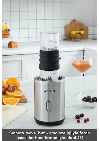 Karaca Smooth And Move 350W Personal Kişisel Smoothie Blender