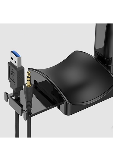 Dailylink Kulaklık Stand 360 Dönebilen 3 Usb Port Micro Sd Kart
