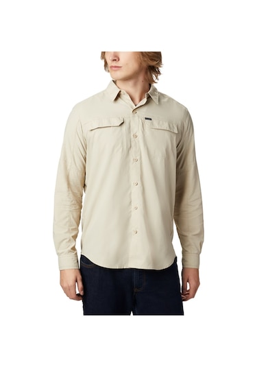 Columbia Erkek Gömlek Ao0651 Silver Ridge2.0 Long Sleeve Beyaz