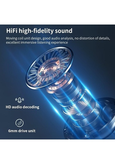 Tws Bluetooth Kulaklık Çift Kulaklı Kulaklık Su Geçirmez Bluetooth Kulaklık