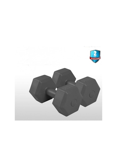 Dynamic Vinyl Dumbbell 6 KG x 2 Dambıl Set Siyah