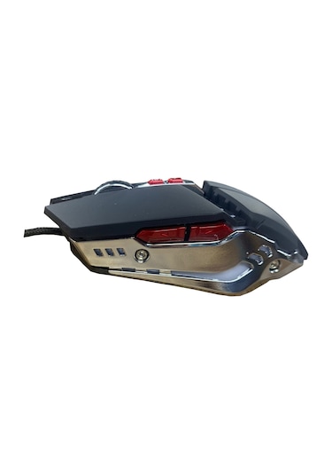 Concord C-23 Kablolu Metal Kasa 7200 DPI RGB Işıklı Oyuncu Mouse