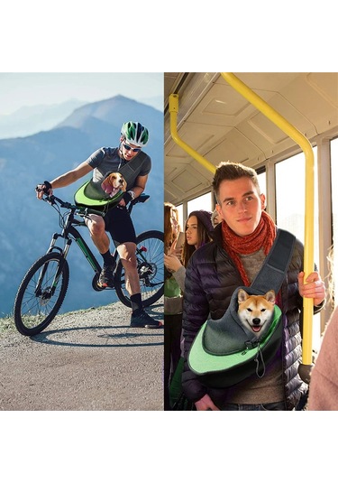 Pet Kedi Köpek Taşıyıcı Sırt Çantası Seyahat Tote Omuz Çantaları Örgü Sling Red S