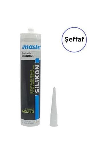 Master Md310 Duşakabin Silikonu Şeffaf