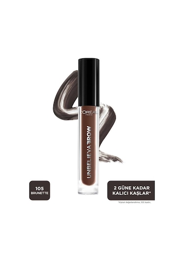 L'Oreal Paris Unbelieva Brow Long Lasting Brow Gel - 105 Brunette - 3.4M