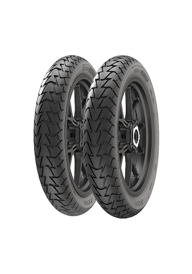 Kuba Azure 50 Sc360 Takım Lastik 3.50-10 & 3.50-10