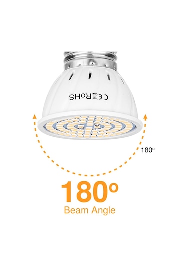 Beyaz 2 Adet Gu10 E27 E14 Spot Lamba 48 60 80 Leds Ampul 220 V Gu 10 Mr16 Gu5.3 Spot Işık B22 5 W 7 W 9 W E27 9w 80leds 2pcs