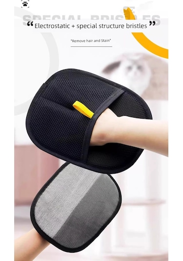 Evcil Hayvan Tüy Toplama Eldiveni - Elektrostatik - Model 2 Um50576-1 Yurt Dışından