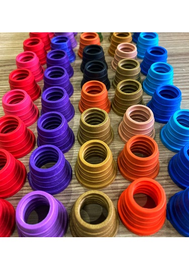 Kefo Renkli Nargile Lüle Contası 5'li