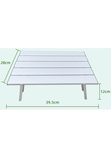 Suntek Katlanabilir Kamp Masası Balıkçılık Sırt A Gri