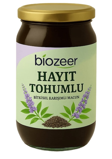 Hayıt Tohumlu Bitkisel Karışımlı Macun 800 Gr.