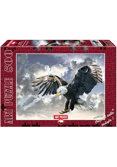 Art Puzzle 500 Parça Siyah Beyaz Puzzle - 4167