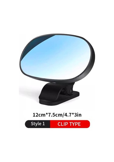 Seametal Araba İç Ayna Bebek Aynaları Pano Vantuz Ön Cam Güneşlik Plaka Klipleri Yardımcı Dikiz Aynası Gözlemleyin Clamp Oval
