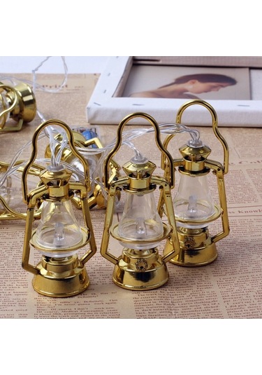 Ulzyvf Sıcak Beyaz & Renkli 10 Led Işık Zinciri 1.65m İç Mekan Yatak Odası Düğün Parti Noel Dekorasyonu