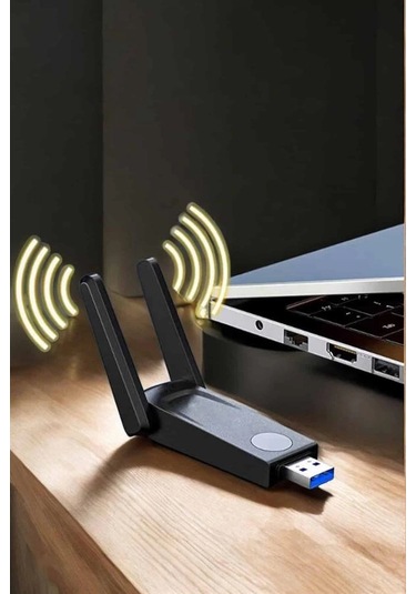 Dual Band Wifi Alıcı Adaptör Usb 3.0 Destekli
