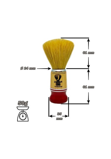 Jaguar 783 Ahşap Saplı Tıraş Fırçası