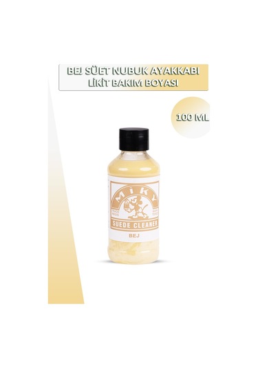 Bağcık + Miky Süet Nubuk Likit Ayakkabı Bakım Boyası 100 Ml Set 001
