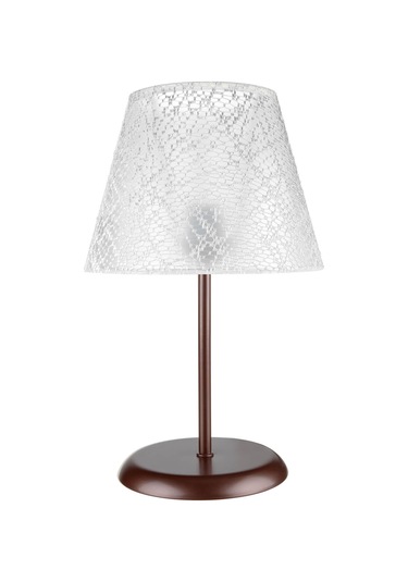 Sarah Abajur Kahve Ayak / Beyaz File Şapka Diğer