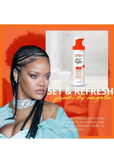 Cantu Angela Koruyucu Stil Ayar Köpüğü Saç Köpüğü 237 Ml