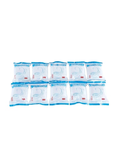 Lebıhmurah Bf1349 Seyahat Kamp Banyo Aksesuarları İçin 20 Adet Tek Kullanımlık Klozet Kapağı Mat Tuvalet Kağıdı Pedi Beyaz