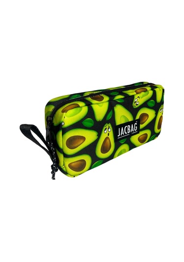 Jacbag Avokado Yeşil Organizer Roll Up Düzenleyici Kalem Kutusu/kalemlik Çok Renkli