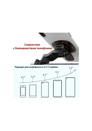 Ulzyvf 360 Derece Dönebilen Çıkarılabilir Motosiklet Bisiklet Telefon Tutucu - Titreşim Engelleme