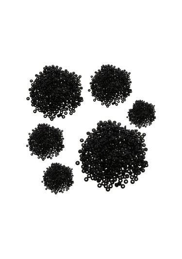 Suntek 1000 Adet Siyah Lastik Takoz Çeşitleri 3mm