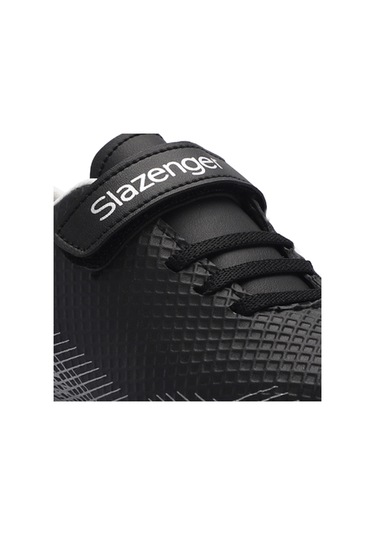 Slazenger CULTURAL Çocuk Halı Saha Siyah / Gri Futbol Ayakkabısı