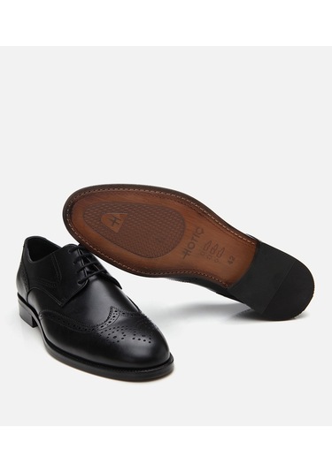 Hotiç Erkek Deri Siyah Hafif Tabanlı Klasik Ayakkabı 02ayh303070a100 Siyah-black