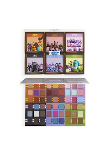Revolution Disney Pixar's Monsters University Fraternity Sorority Eyeshadow Palette