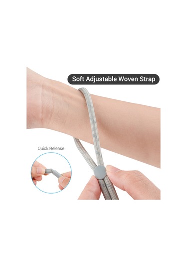 Ranyeek Telesın Gopro Hero 8 Black Kamera İçin Silikon Koruyucu Kılıf, Lens Koruması Ve Ayarlanabilir Askı İle, Anti-çizik, El Tutusu, Siyah