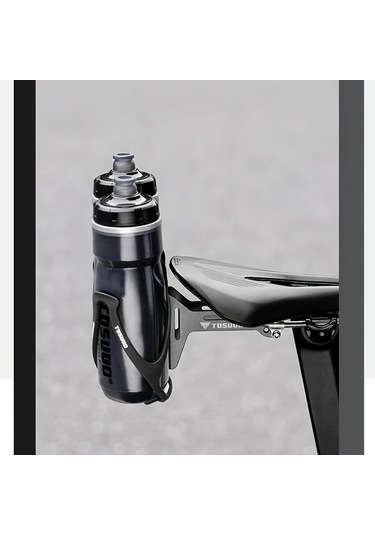 Xuweiwei Siyah Bisiklet Su Şişesi Tutucu Sele Montaj Braketi Bisiklet Ekipmanları Siyah