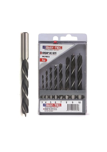 Bay-tec Ahşap Uç Seti 8 Parça