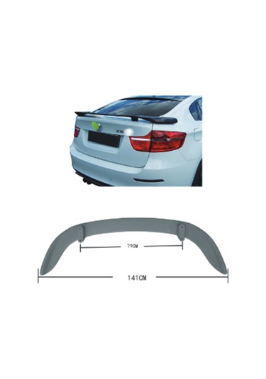 Bmw X6 E71 Bagaj Spoyleri, Hamann, 2008-2014, B A51622161764