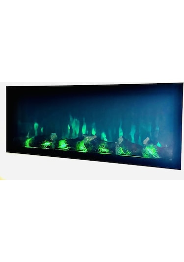 14 Efekt Dekoratif Şömine Bluetoooth+kumanda+çıtırtı 120x25x16 Cm