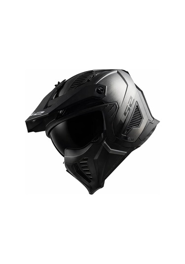 Ls2 Drıfter Jeans Kask Siyah Vizör